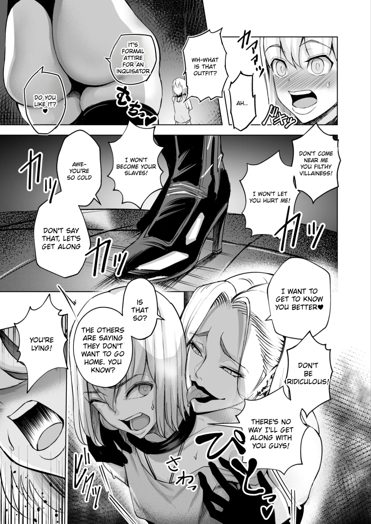Hentai Manga Comic-A Dick Slave in a Land of Wicked Women-Read-14